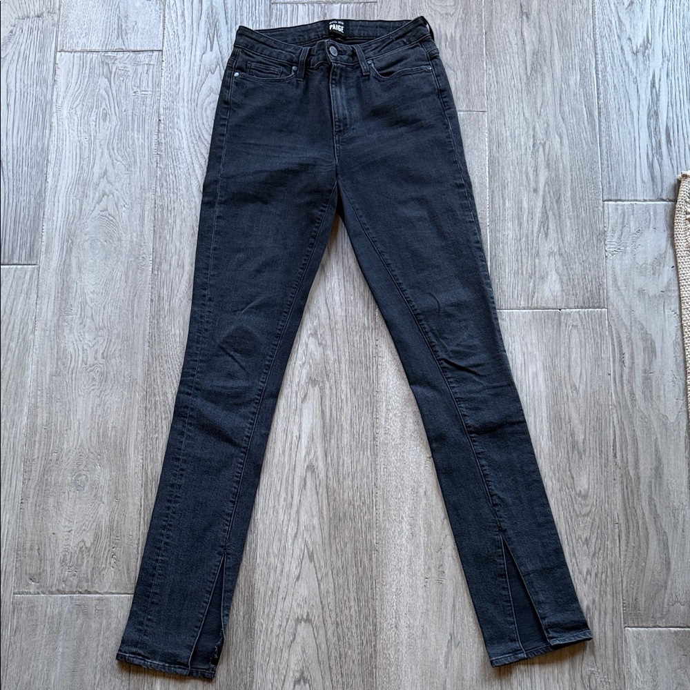Rosie HW x Paige Women's Black Jeans